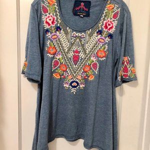 JWLA - Johnny Was Trapeeze Top